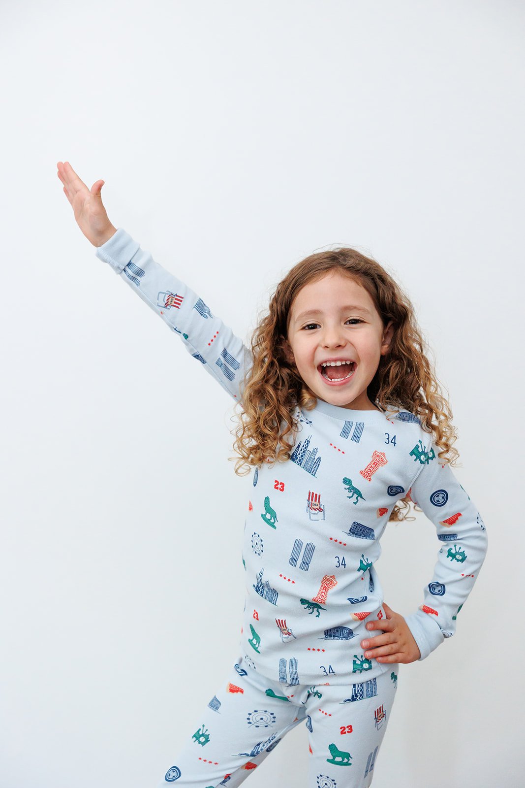 iconic chicago kids pajamas