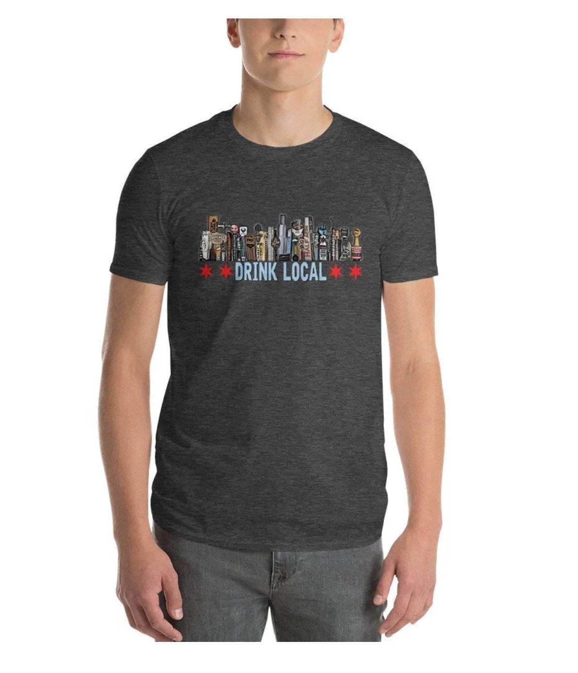 chicago drink local t-shirt
