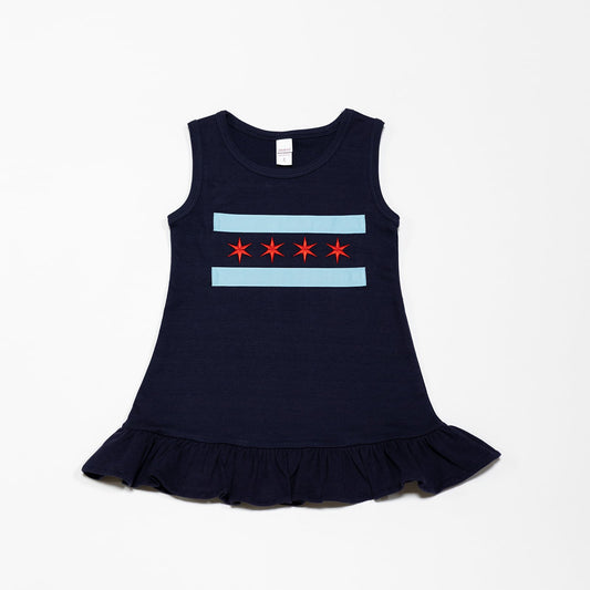 chicago flag dress