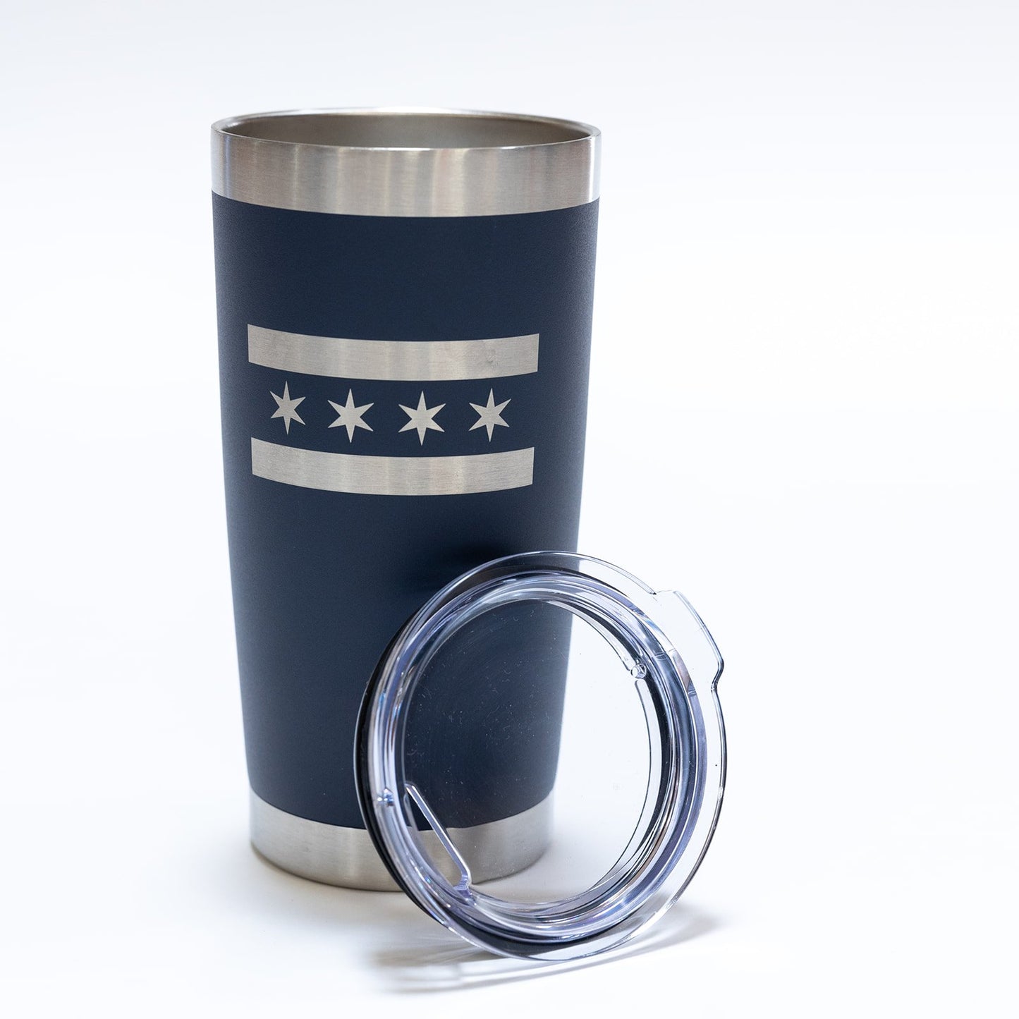 Chicago Flag Tumbler - 20oz & 30oz Insulated Double Wall