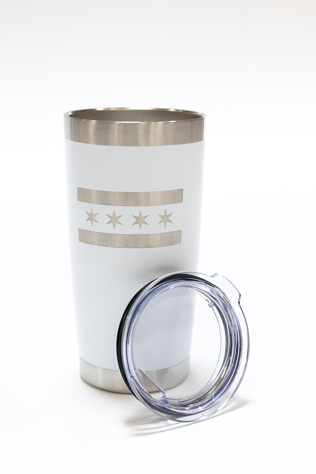 Chicago Flag Tumbler - 20oz & 30oz Insulated Double Wall