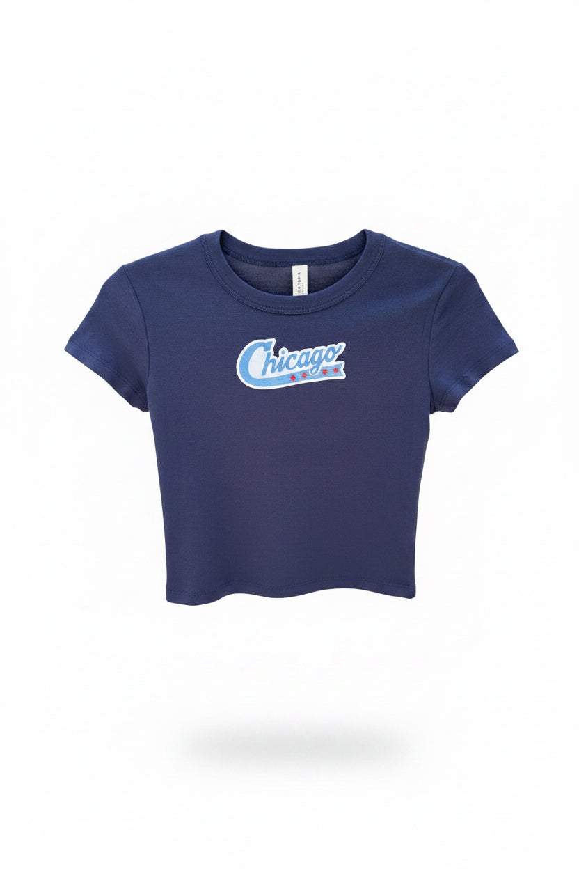 chi swoosh baby tee