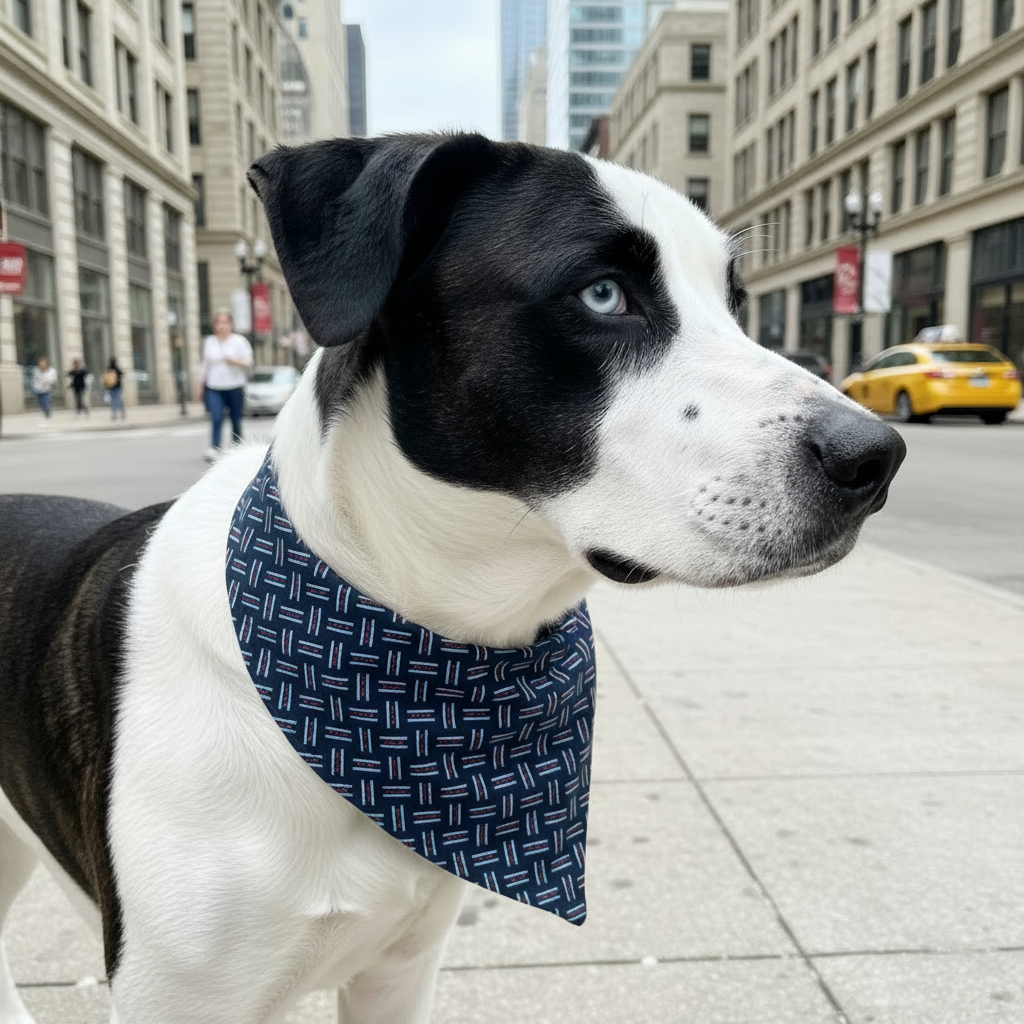 Donnie with Bandana Tied in Back