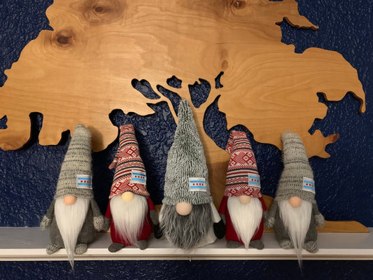 chicago flag gnome